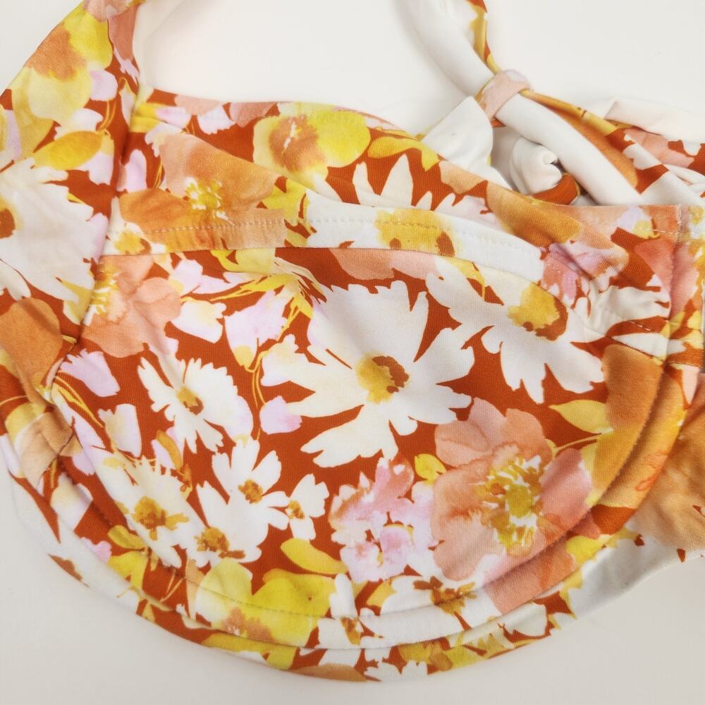 L*Space Camellia Bikini Top in What in Carnation Floral Size DD NWT Underwire - Picture 4 of 7